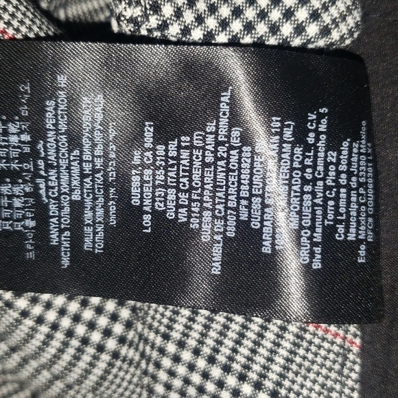 Guess Pants Alexa Belted Ankle Length Trousers High - Picture 11 of 11